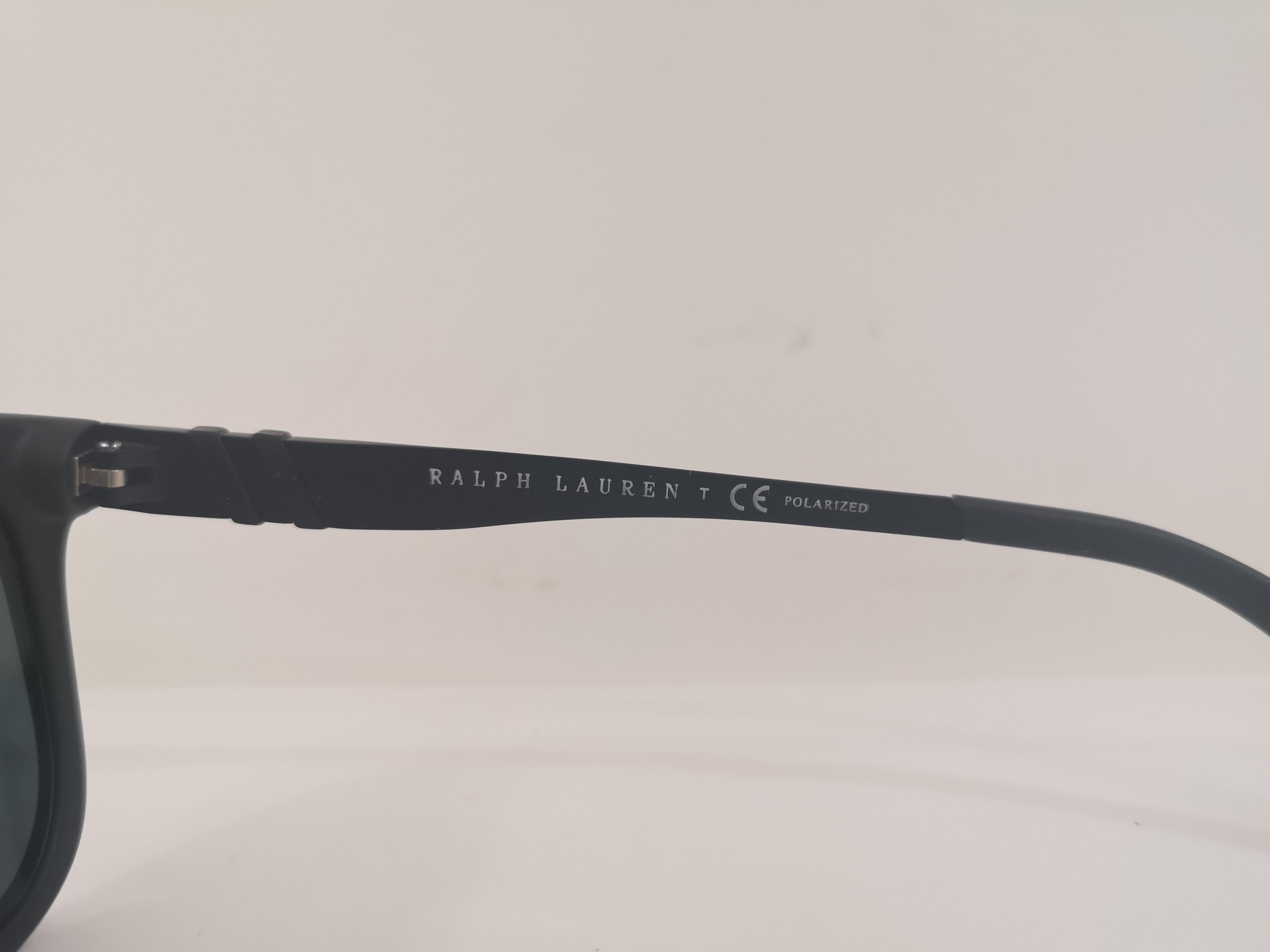 Lunettes de soleil bleues polarisées Ralph Lauren NWOT Unisexe en vente