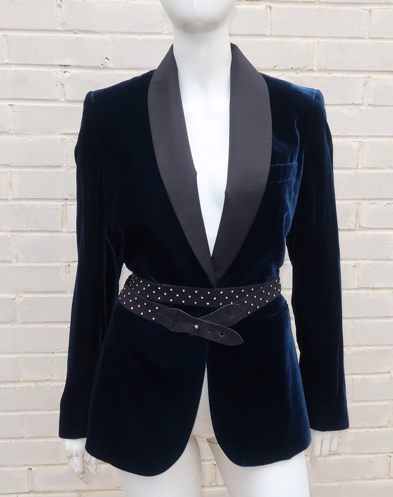 Ralph Lauren Blue Velvet Tuxedo Jacket at 1stDibs ralph lauren