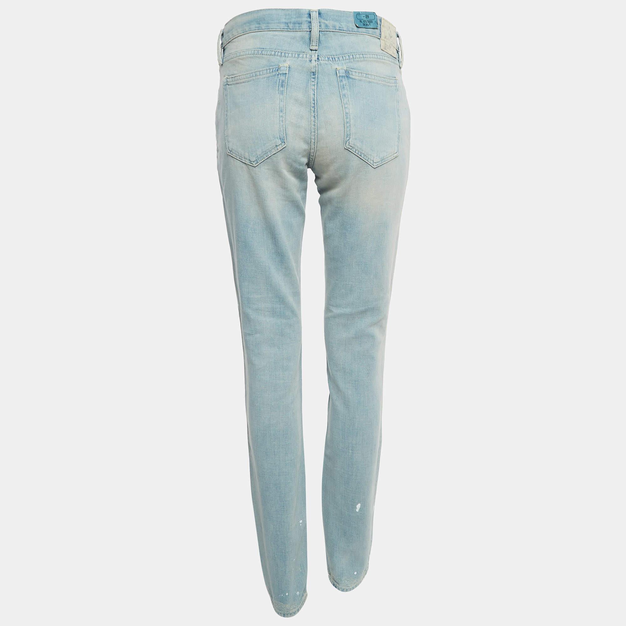 Mit dieser Skinny-Jeans von Ralph Lauren sind Sie stilvoll unterwegs. Mit Präzision gefertigt, bieten sie die perfekte Mischung aus Mode und Komfort, was sie zu einem Muss für jeden Kleiderschrank macht.