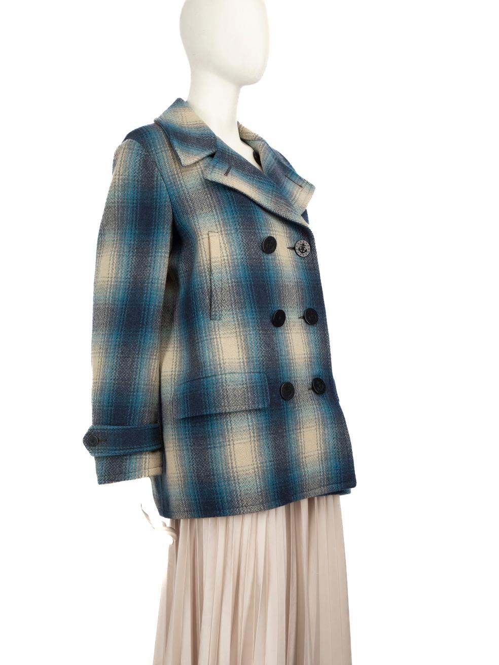 CONDITION is Very good. Minimal wear to the coat is evident. Small holes in the lower half of the bodice lining and the front left upper pocket. Discolouration to the left cuff and inside the front left lower pocket of this used Ralph Lauren