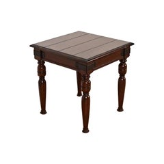 Tavolino occasionale in mogano intagliato British Colonial di Ralph Lauren