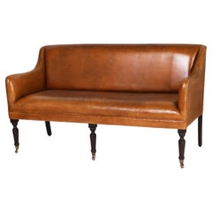 Ralph Lauren British Colonial Style Leather Settee