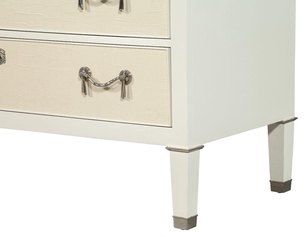 Ralph Lauren Brook Street Chest in White Lacquer 1