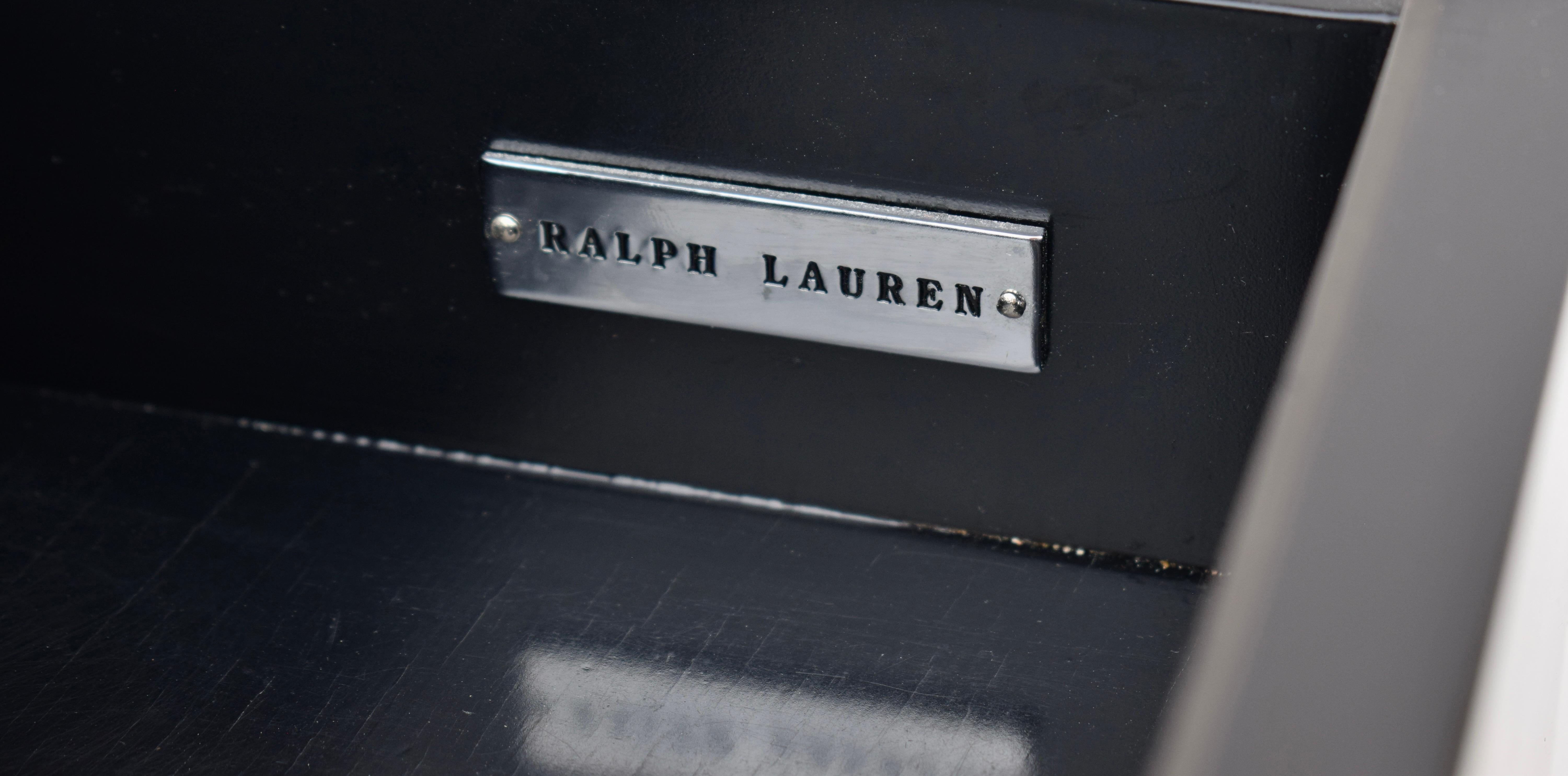 Ralph Lauren Brook Street Nightstand Console For Sale 8