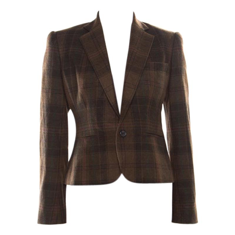 Ralph Lauren Tartan Blazer For Sale on 1stDibs ralph lauren tartan