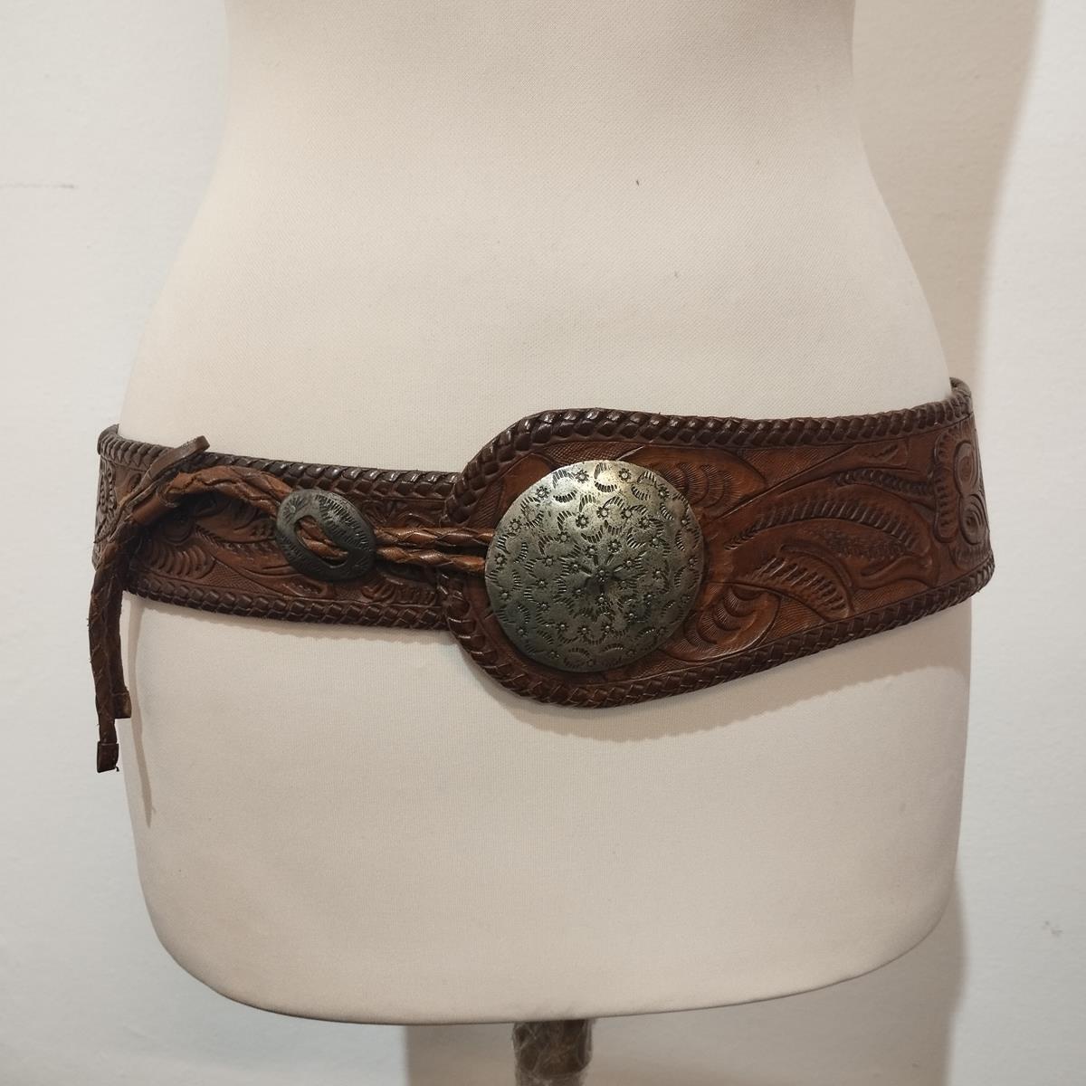 Ralph Lauren Brown Leather Belt 1