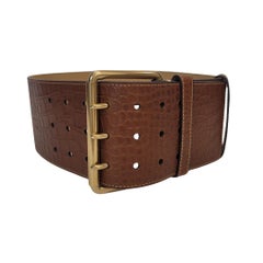 Ralph Lauren Brown Leather Belt, Ralph Lauren size XS