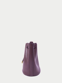 Ralph Lauren Brown Leather Bucket Bag