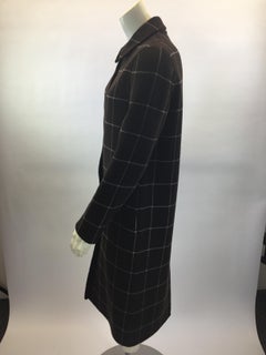 Ralph Lauren Brown Wool and Cashmere Coat