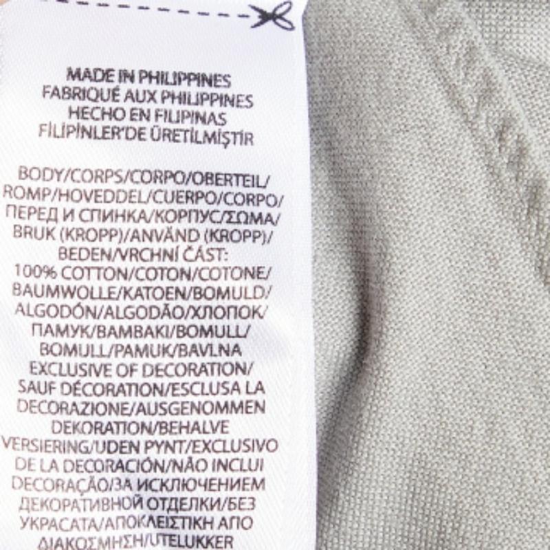 De los hombres Ralph Lauren Camisa gris tiza de algodón con botones 3XL en venta