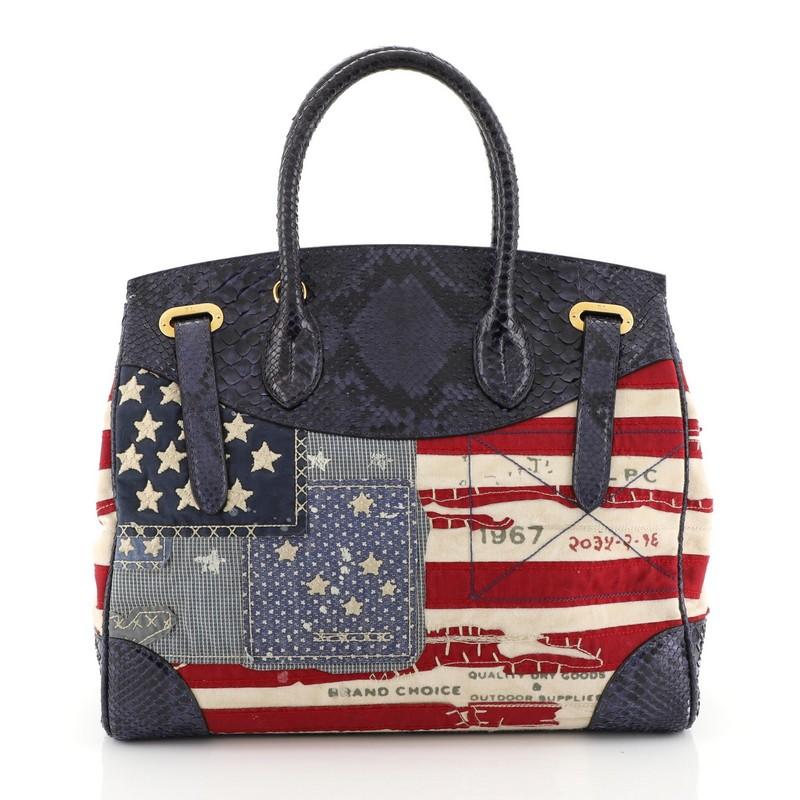 ralph lauren american flag pillow