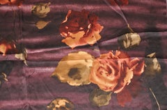 Ralph Lauren Collection Autumn Florals Silk Scarf