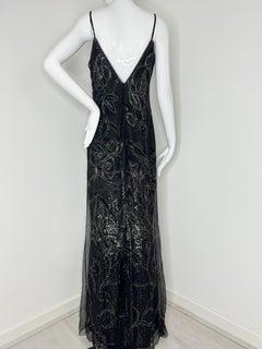 Ralph Lauren Collection beaded maxi dress