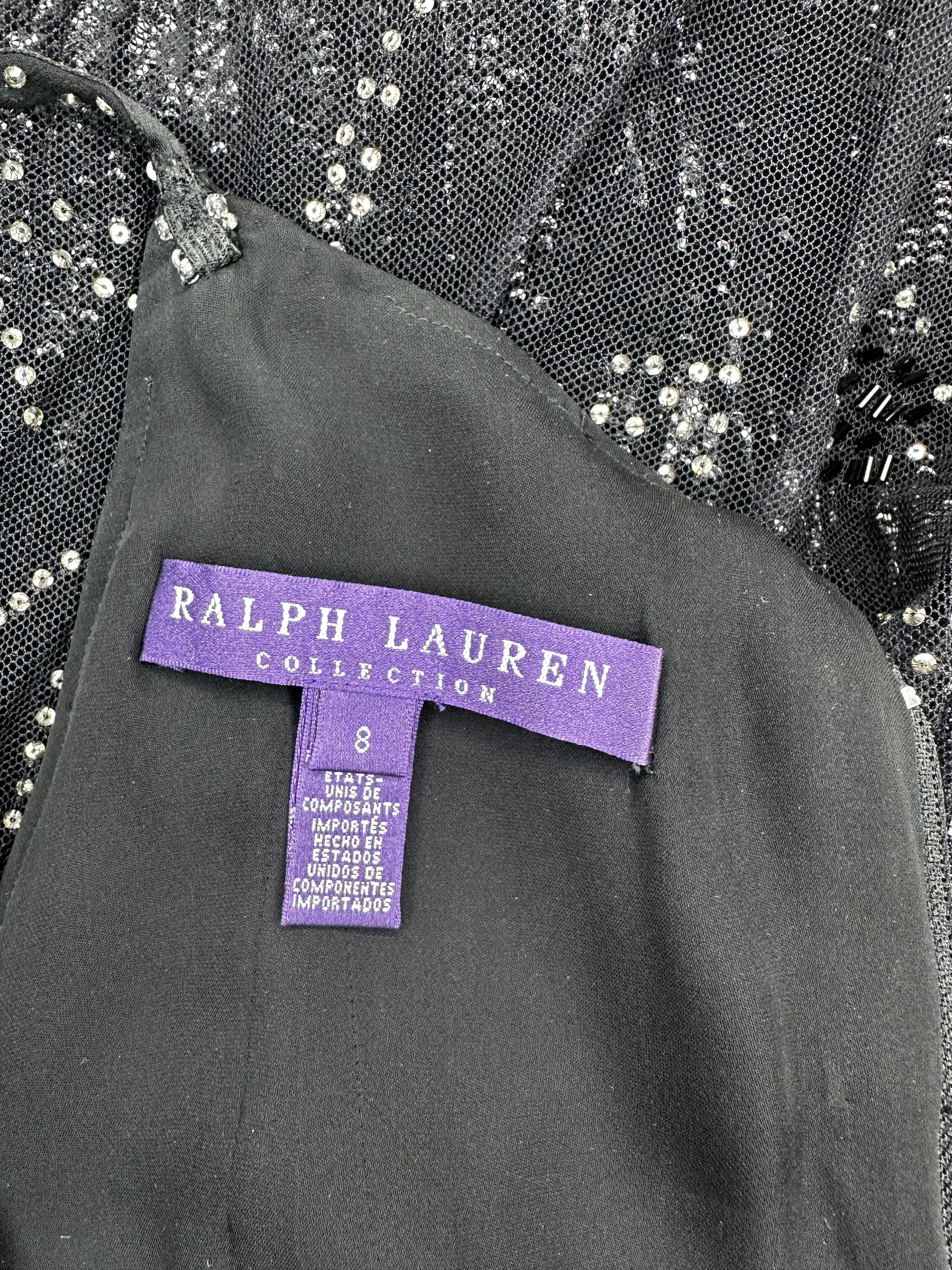 Ralph Lauren Collection beaded maxi dress For Sale 1