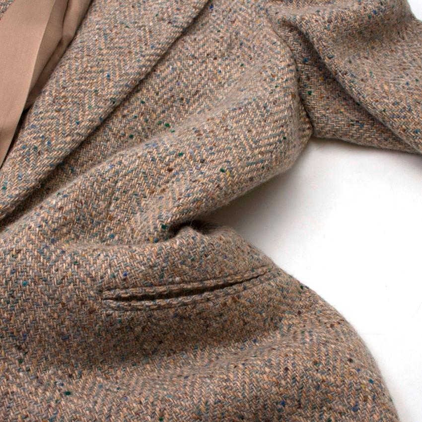 Ralph Lauren Collection Cashmere & Wool Tweed Jacket US 4 In Excellent Condition In London, GB