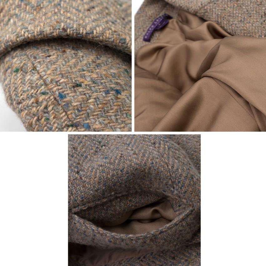 Ralph Lauren Collection Cashmere & Wool Tweed Jacket US 4 1