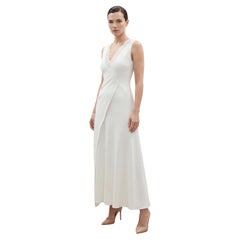 Ralph Lauren Collection Ivory Bias-Cut Mesh-Inset Gown - 2000s / Bridal