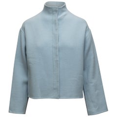 Ralph Lauren Collection  Light Blue Wool-Blend Jacket