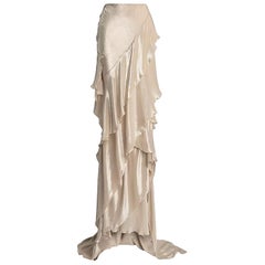 Beige Skirts