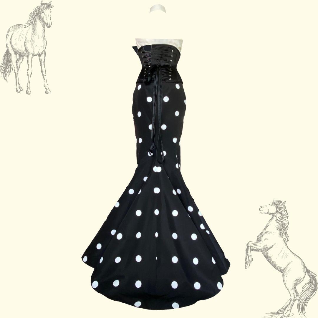 Ralph Lauren Kollektion Lila Label Ascot 40th Anniversary Kleid F/S 2008 Gr. 2 im Zustand „Gut“ im Angebot in Saint Petersburg, FL