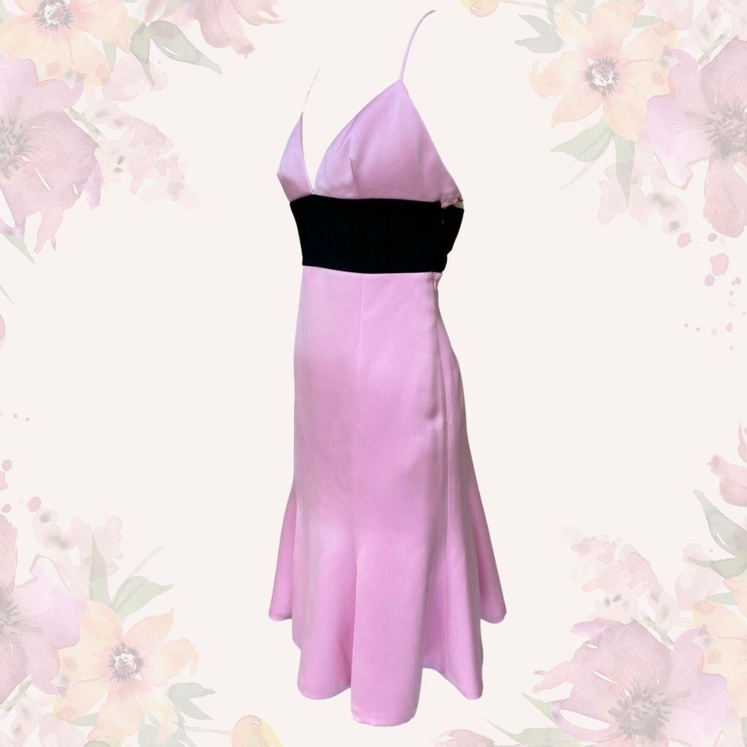 Ralph Lauren Kollektion Purple Label Rosa Ascot Kleid & Jacke S/S 2008 Gr. 4 (Violett) im Angebot