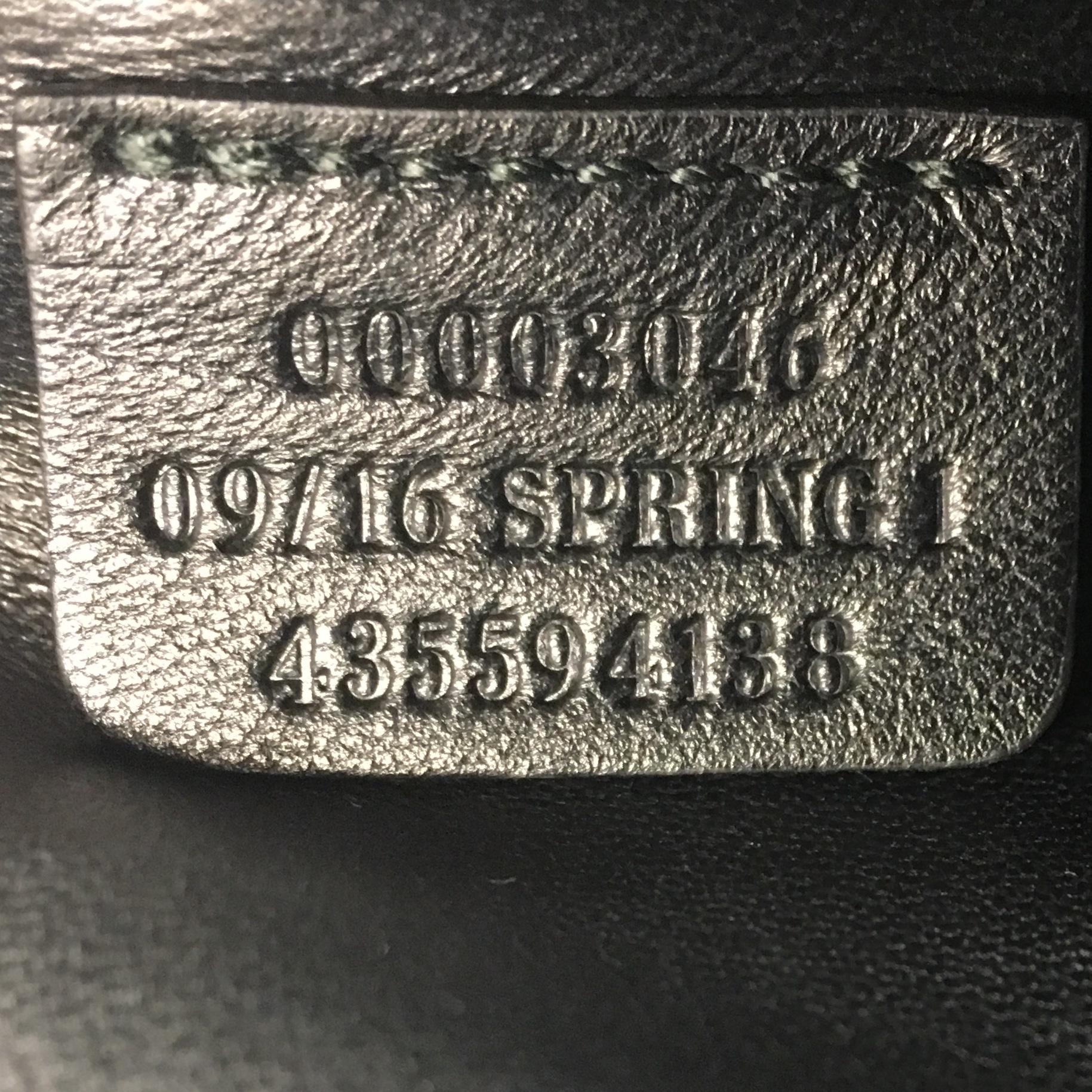 Ralph Lauren Collection Ricky Drawstring Bag Denim Medium In Good Condition In NY, NY