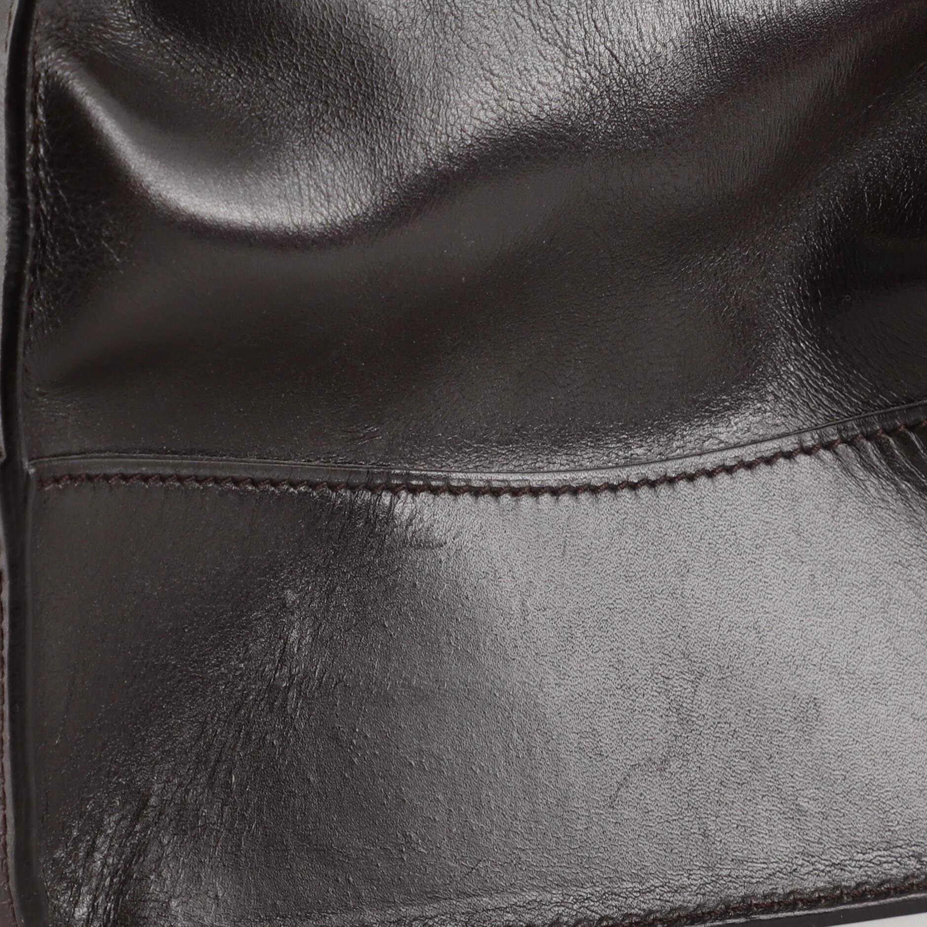 Ralph Lauren Collection Ricky Satchel Leather 33 4