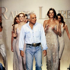 Ralph Lauren Collection S/S 1998 Embellished Runway Gown