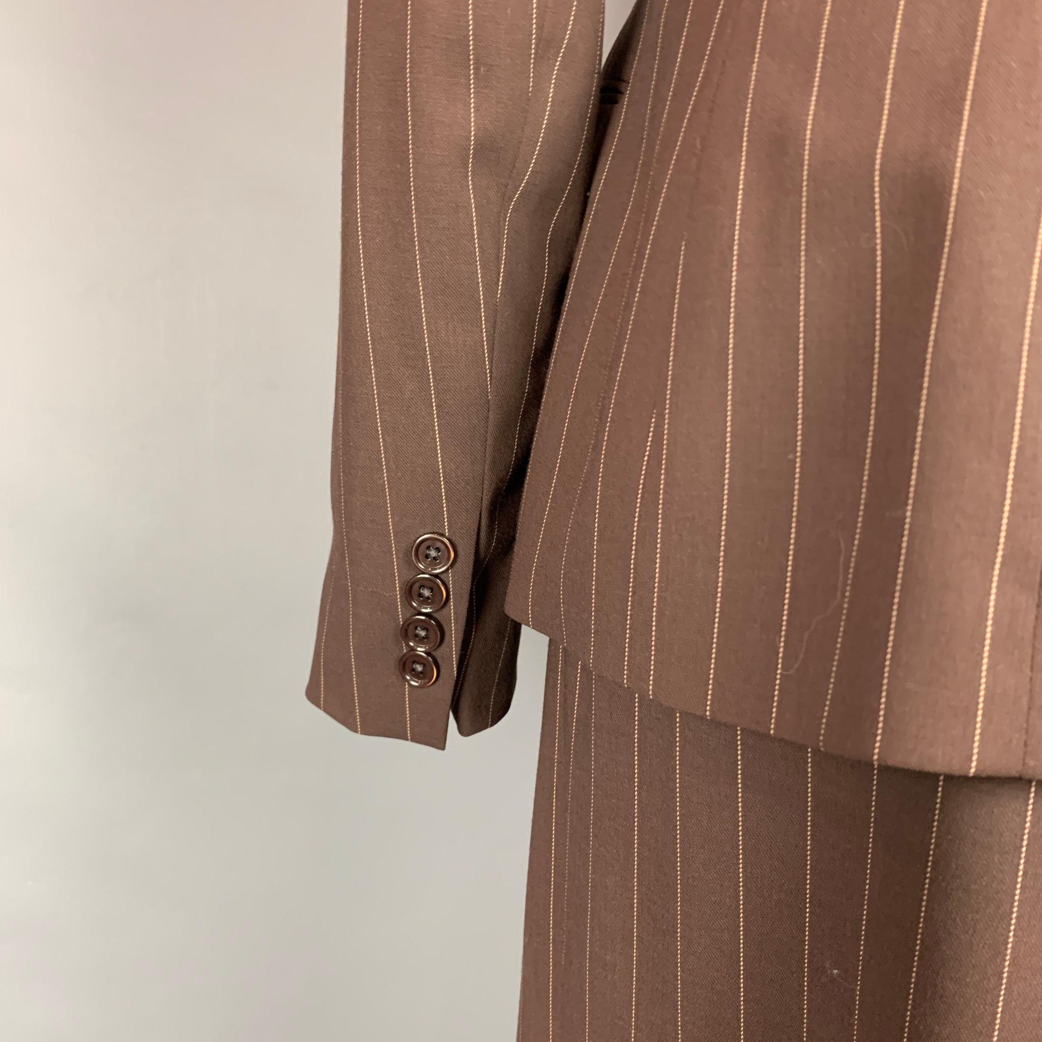 cream wool suit