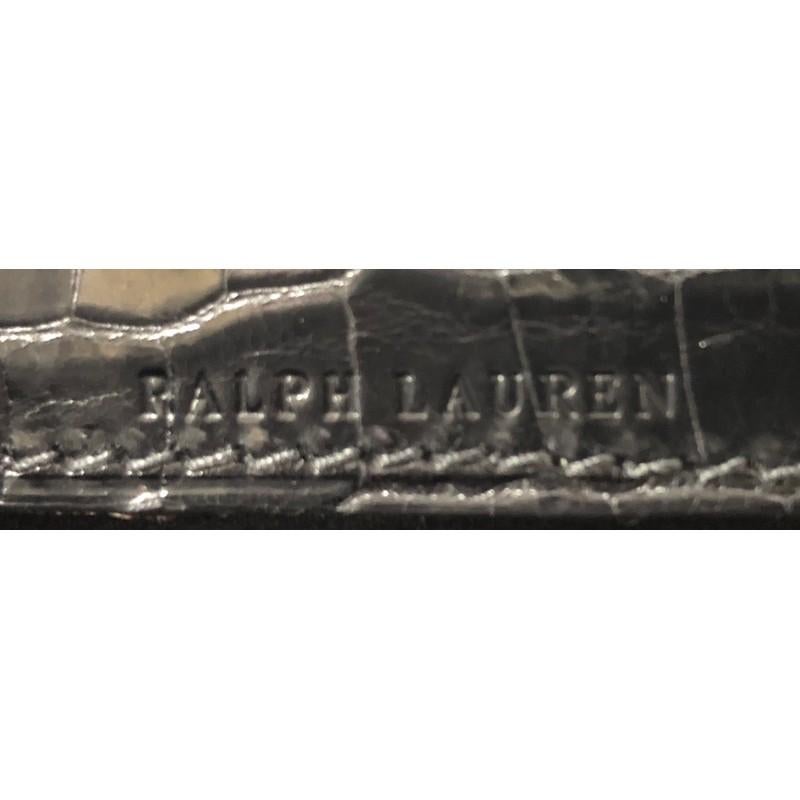 Women's or Men's Ralph Lauren Collection Tiffin Tote Alligator Small