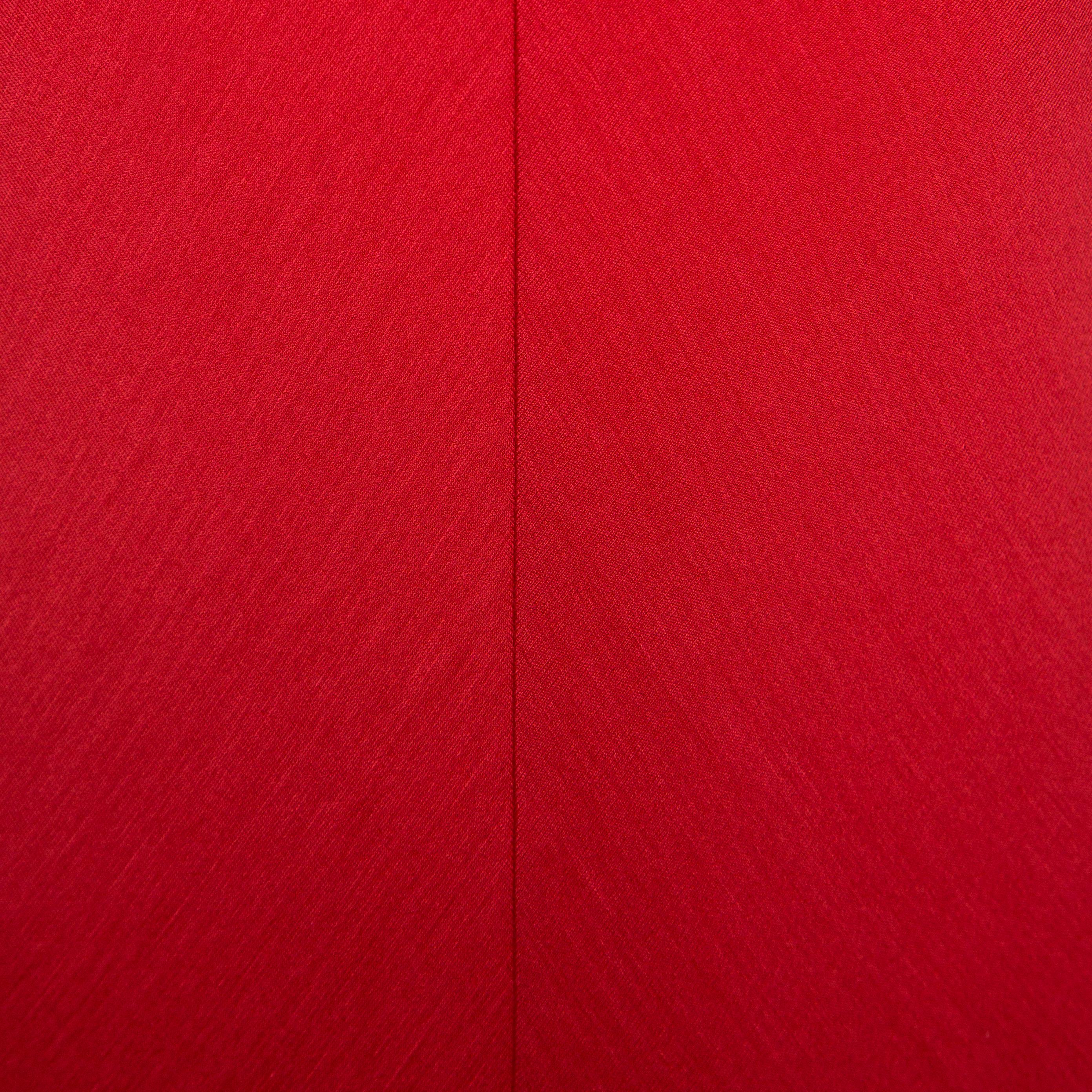 Ralph Lauren - Robe longue Jenny sans manches en jersey rose corail M Bon état - En vente à Dubai, Al Qouz 2