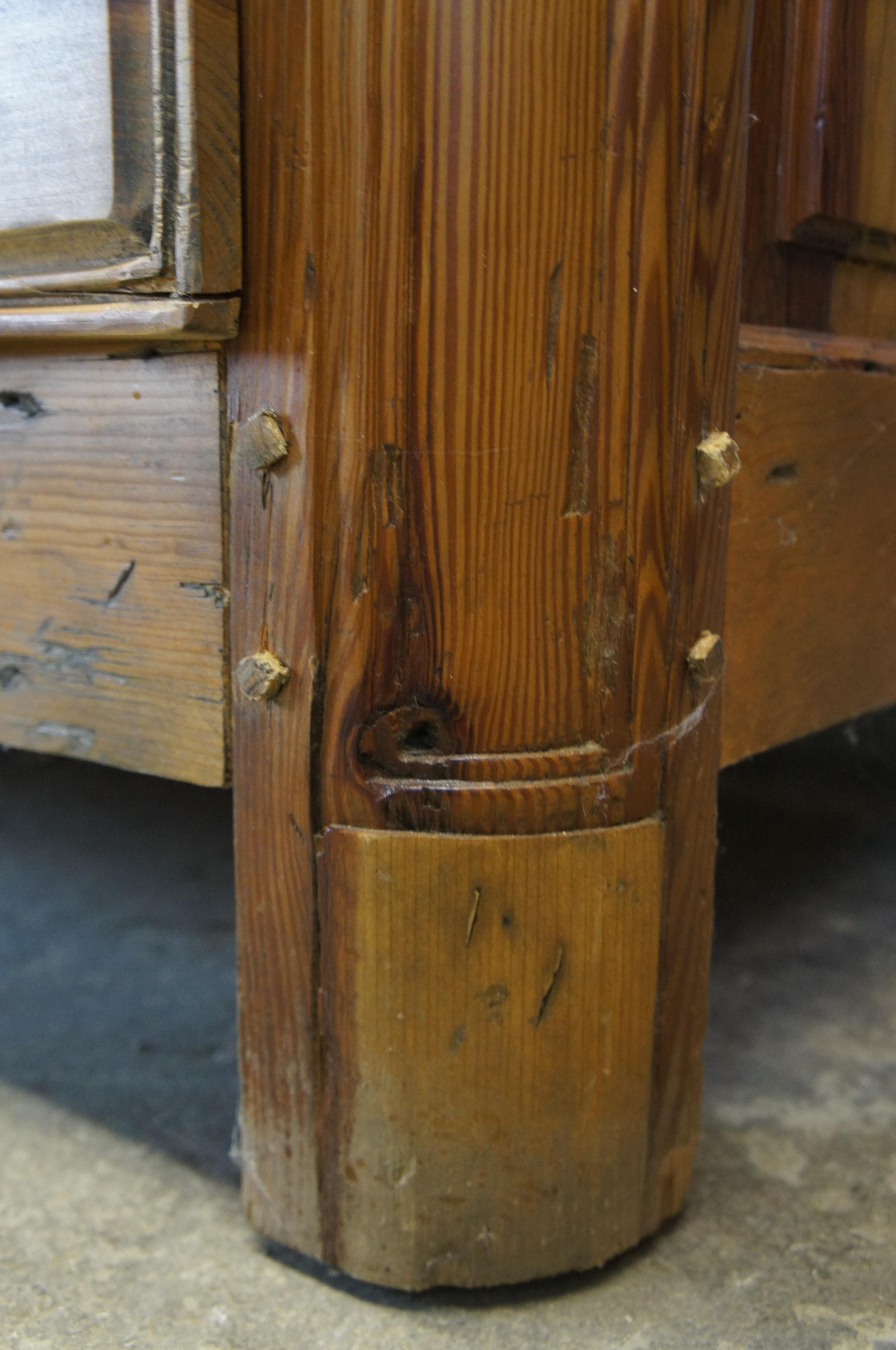 Ralph Lauren Country Pine Farmhouse Sideboard Chest Buffet Dresser Console 2