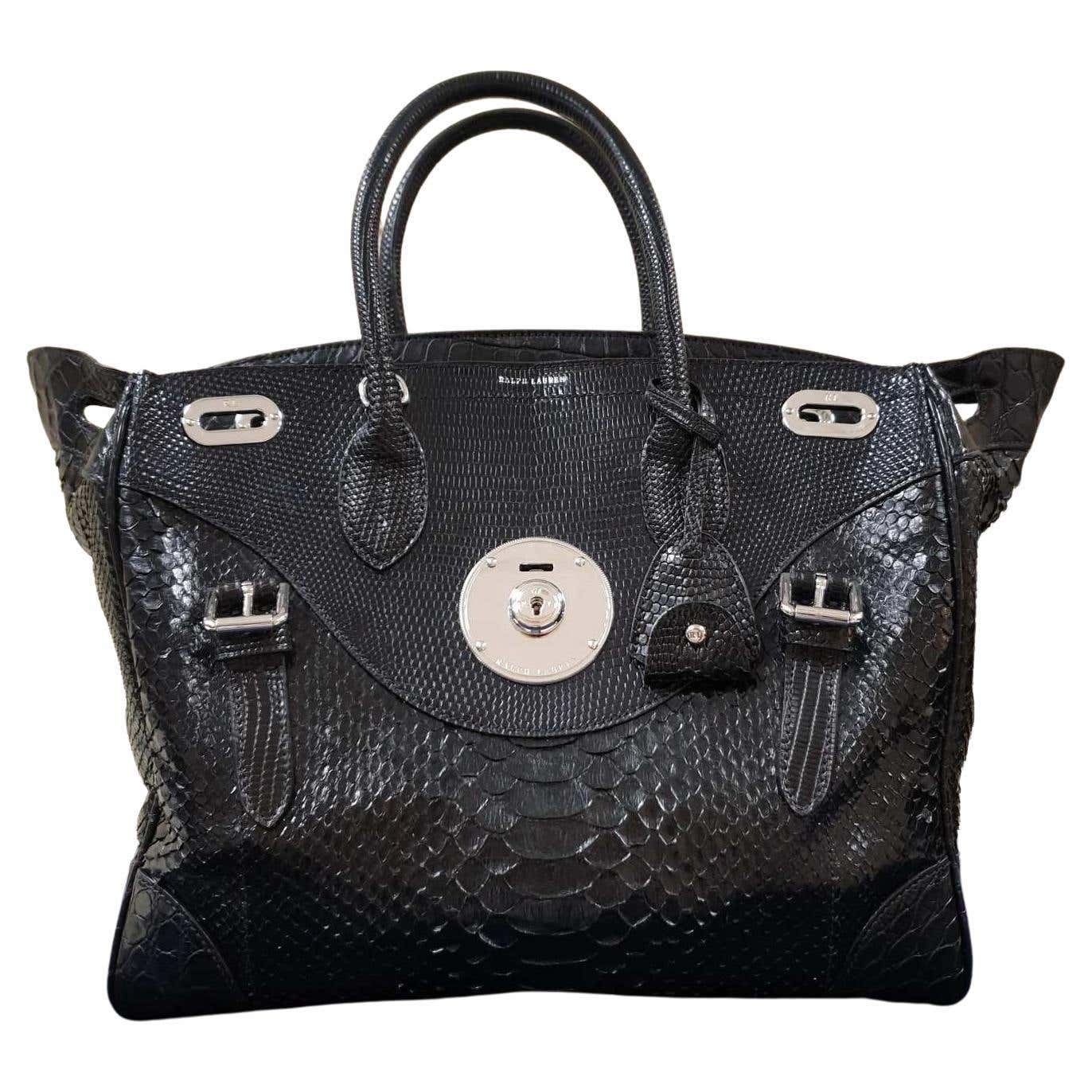 Ralph Lauren Crocodile Python Ricky 33 Tote Bag at 1stDibs