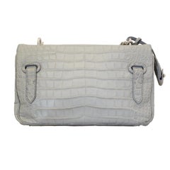 Ralph Lauren Crocodile "Ricky Chain" Bag