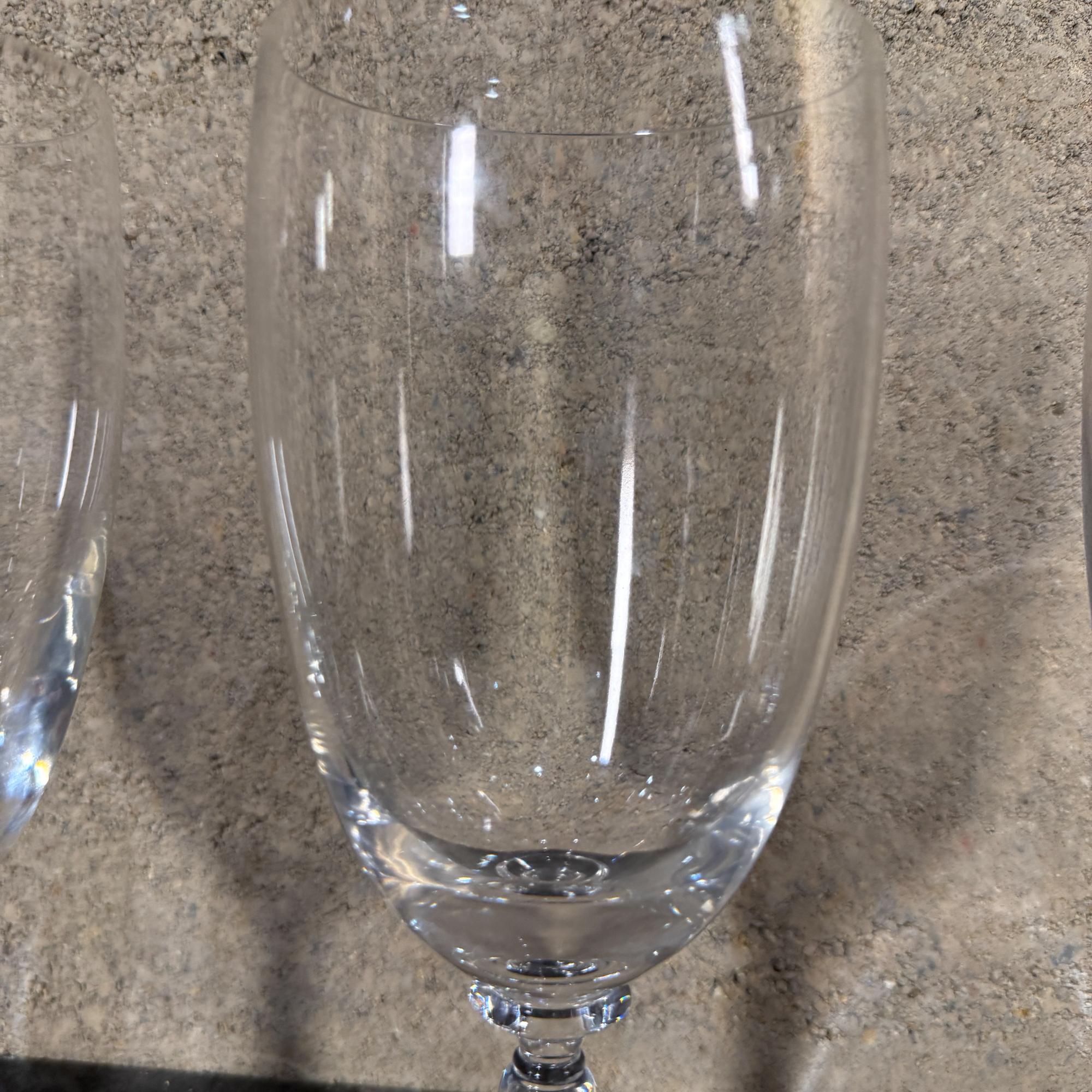 Ralph Lauren Crystal Bedford Set 4 verres à vin Golbets en vente 3