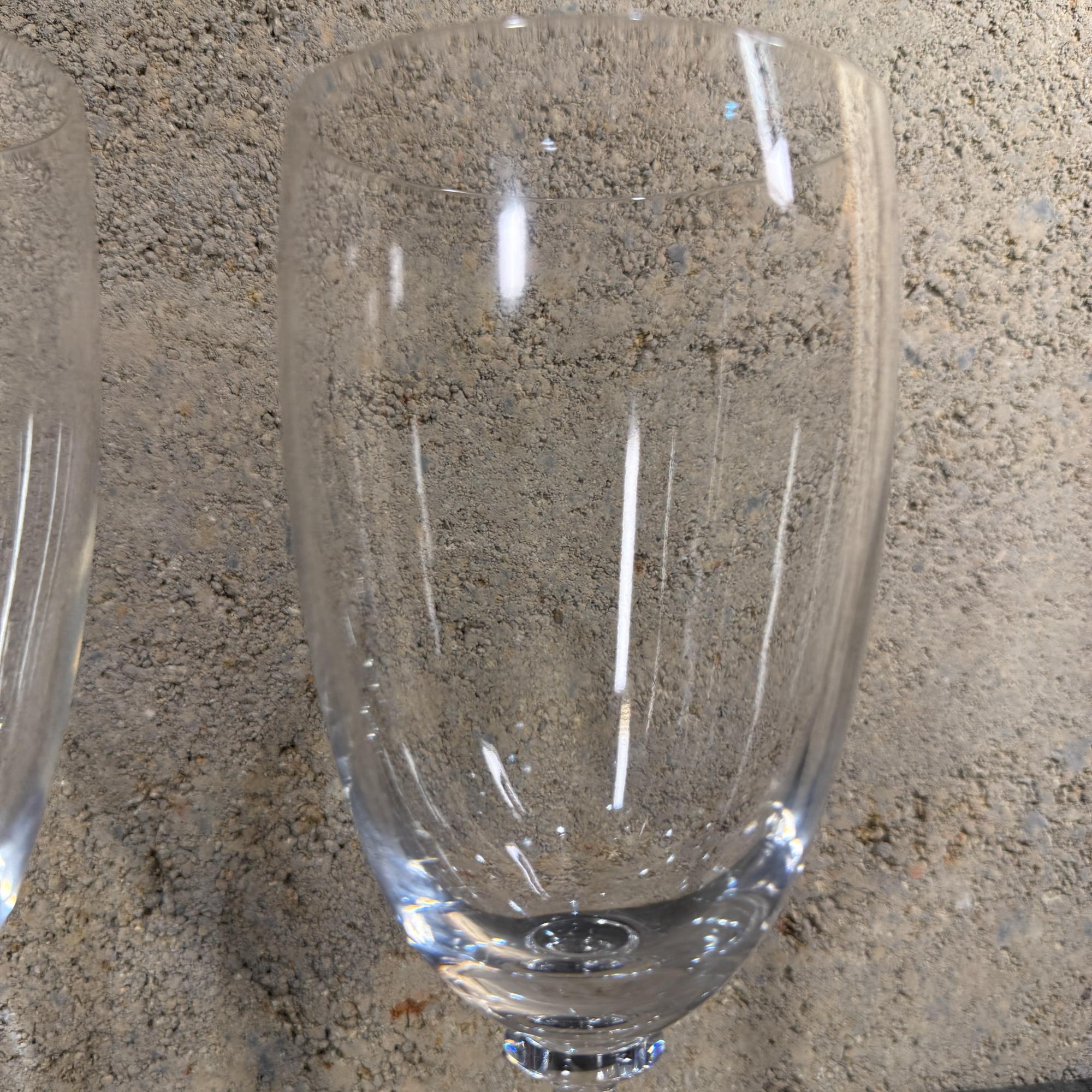 Ralph Lauren Crystal Bedford Set 4 verres à vin Golbets en vente 1
