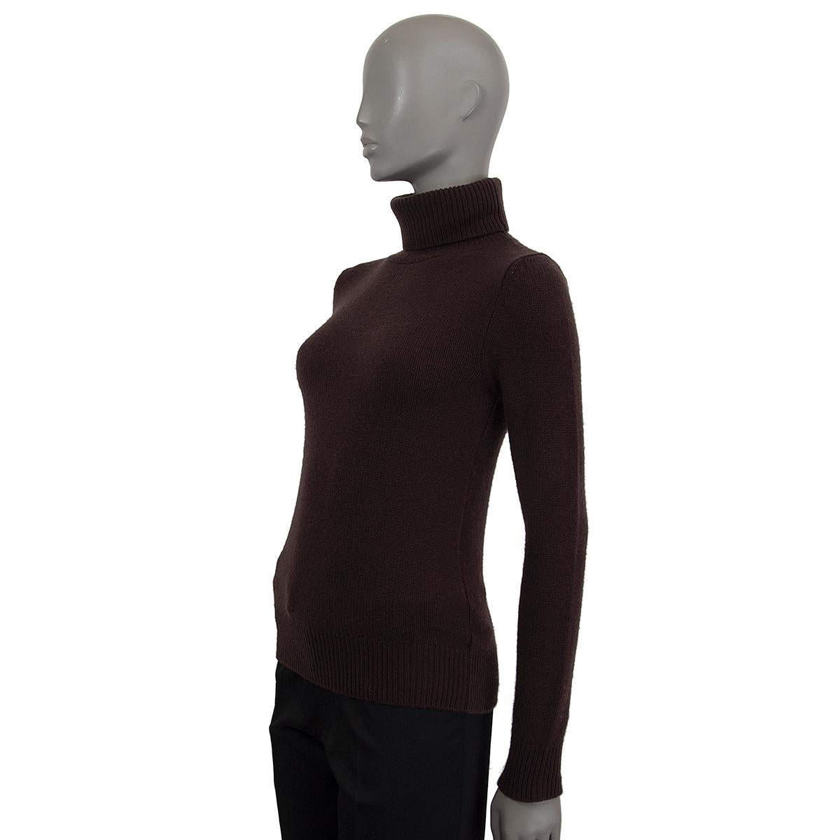 chocolate brown cashmere sweater