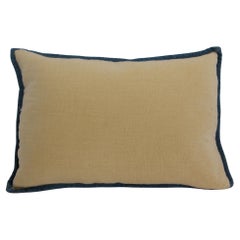 Retro Ralph Lauren Decorative Linen Lumbar Throw Pillow