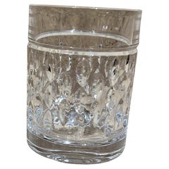 Ralph Lauren Diamond Crystal Glass Double Old Fashioned Whisky