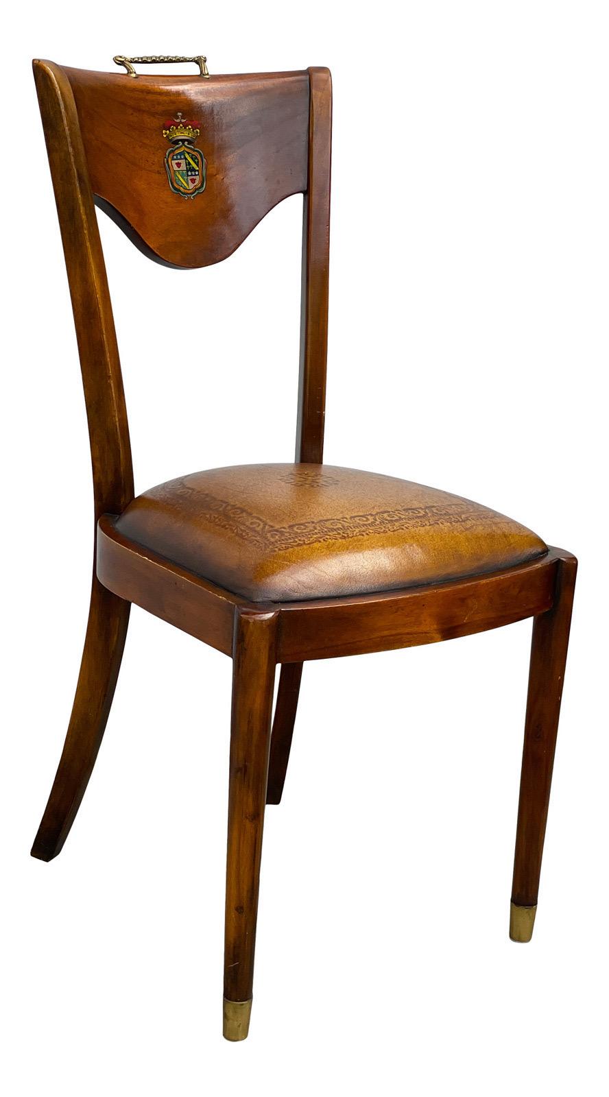 Stunning side chair by Ralph Lauren.
