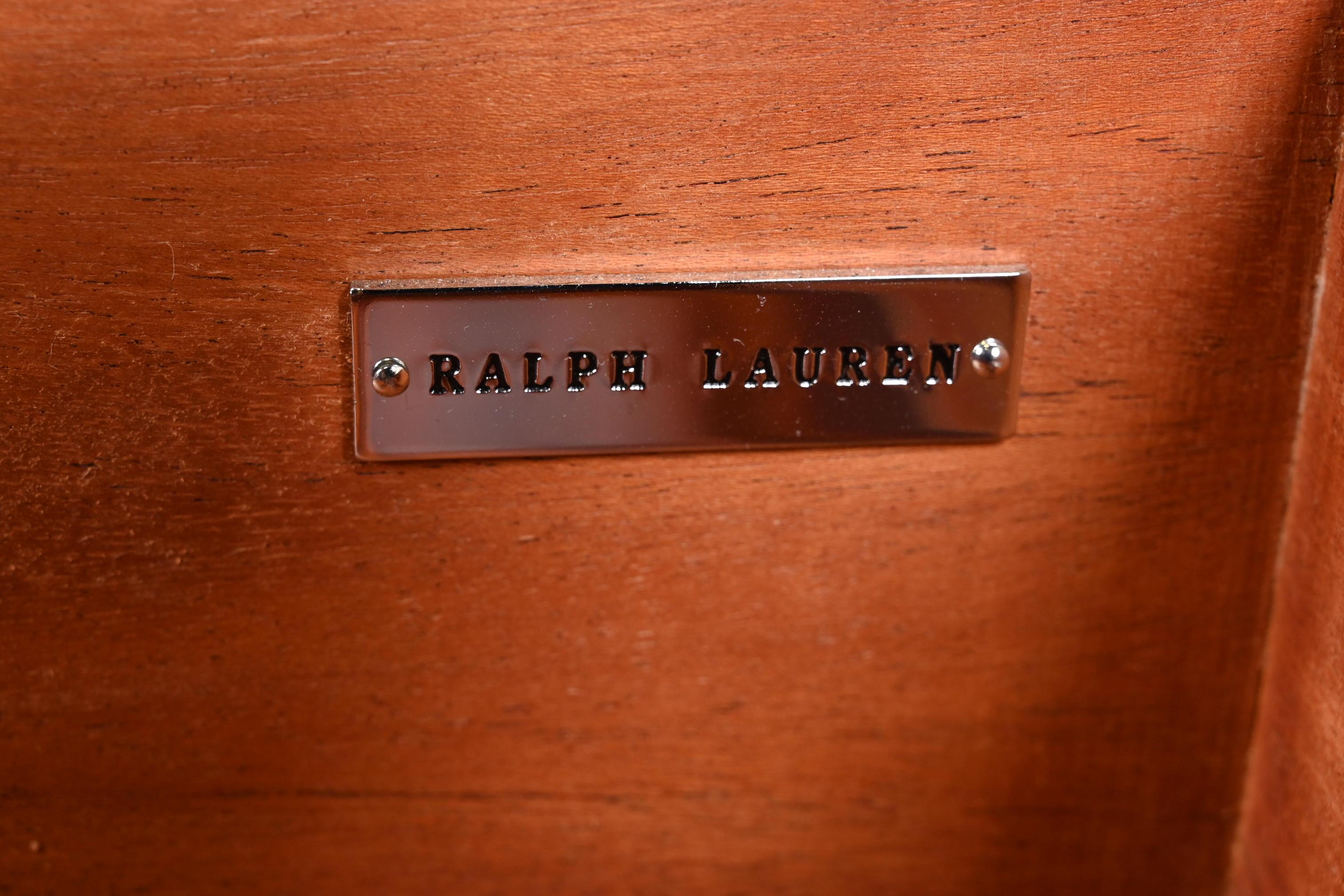 Ralph Lauren Empire Flame Mahogany Chest of Drawers 4