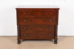 Ralph Lauren Empire Flame Mahogany Chest of Drawers