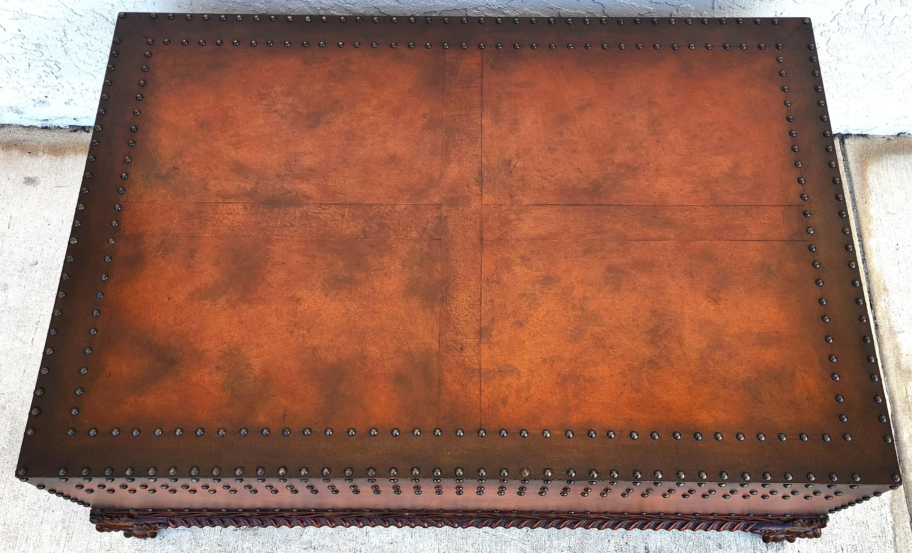 Table basse anglaise Dalton Ralph Lauren Bon état - En vente à Lake Worth, FL