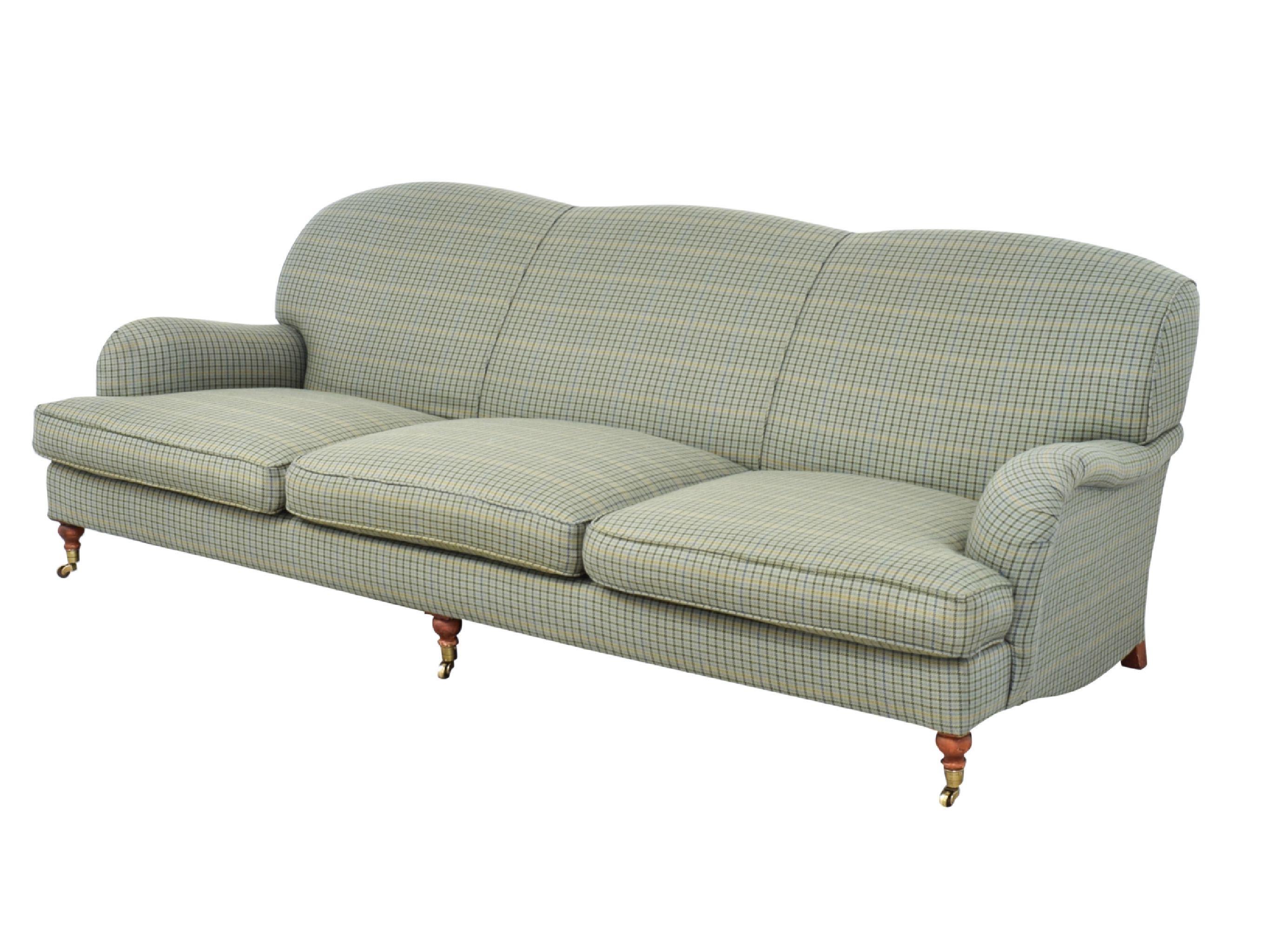english roll arm sofa