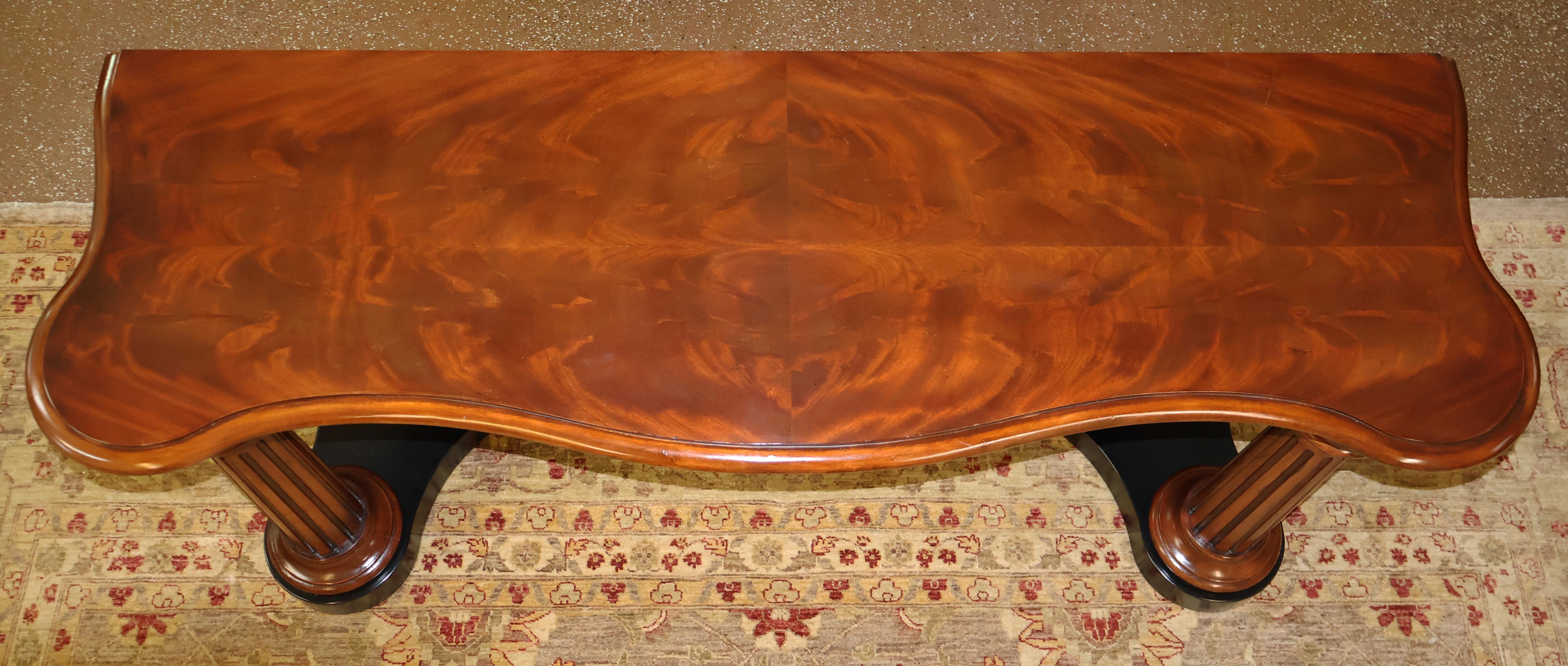 Ralph Lauren Flame Mahogany Neoclassical Server Buffet Sideboard Console Table For Sale 7