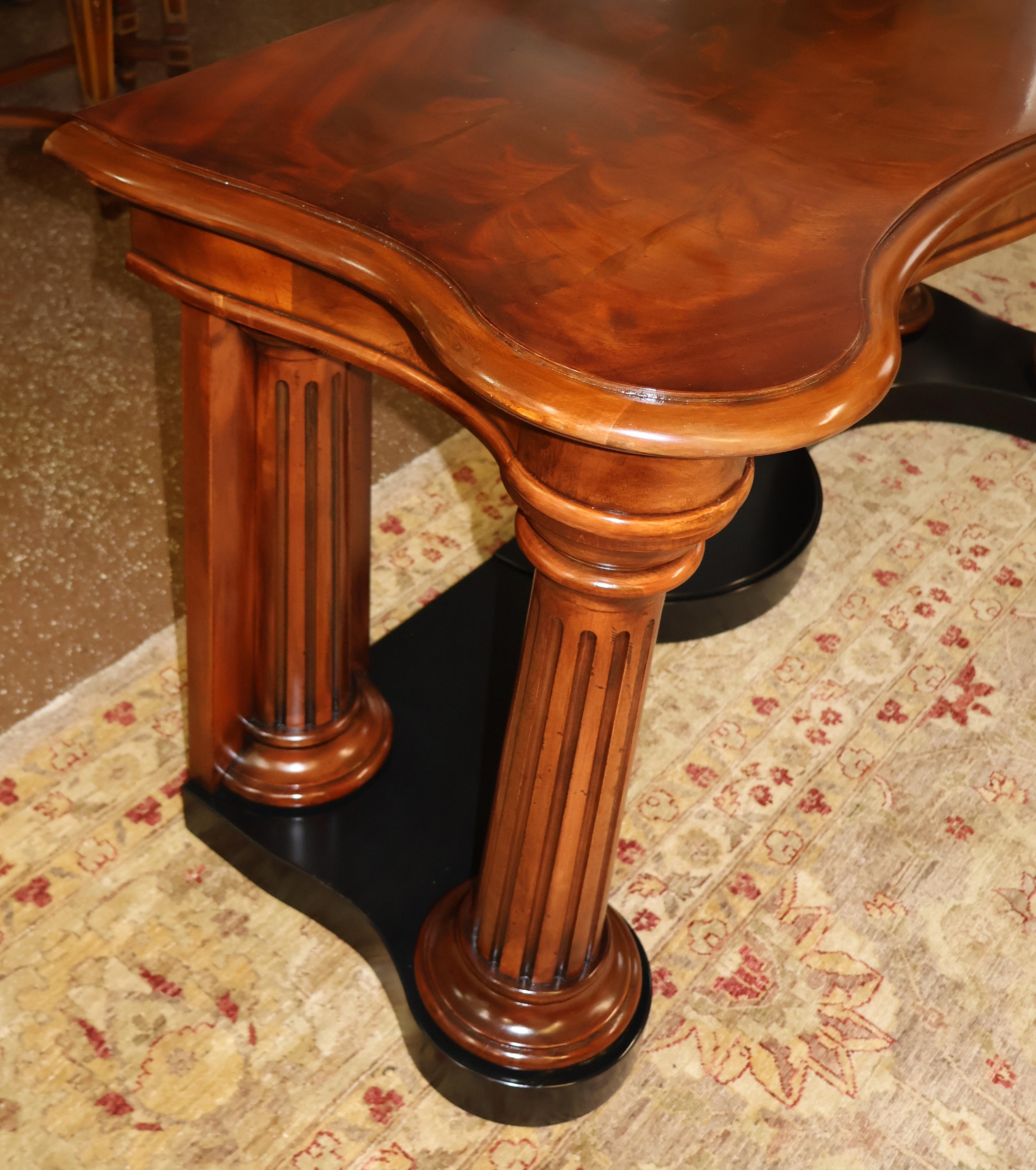Ralph Lauren Flame Mahogany Neoclassical Server Buffet Sideboard Console Table For Sale 1