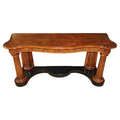 Ralph Lauren Flamme Mahagoni Neoklassische Server Buffet Anrichte Konsole Tisch