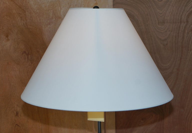 We are delighted to offer for sale this lovely Ralph Lauren floor standing lamp with storm lantern type base

A very good-looking piece, it was bought, transferred to an office and very lightly used, it looks to be in retail new