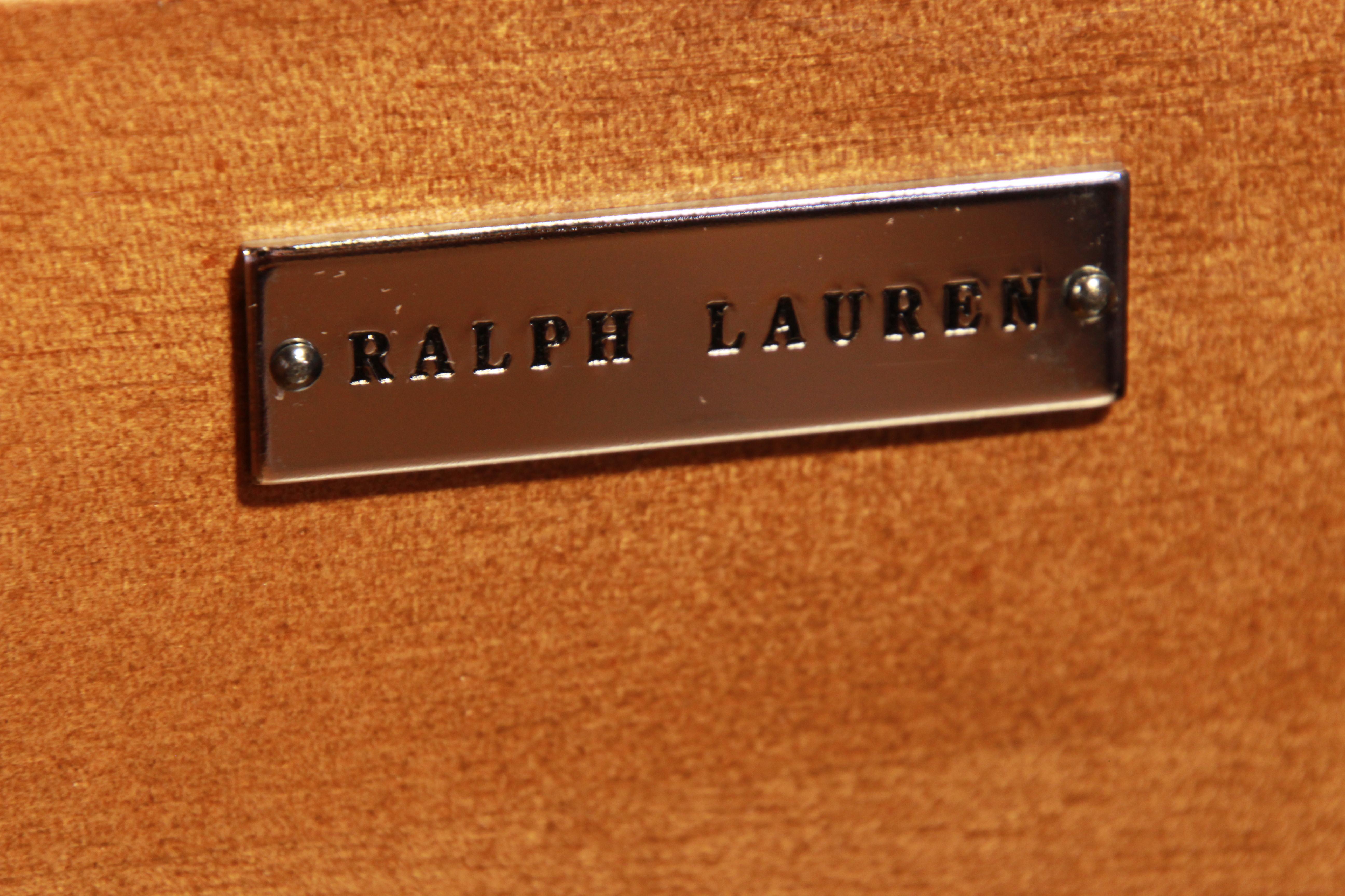 Ralph Lauren for Henredon American Empire Carved Mahogany Highboy Dresser 8