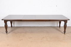 Ralph Lauren for Henredon English Victorian Mahogany Harvest Dining Table